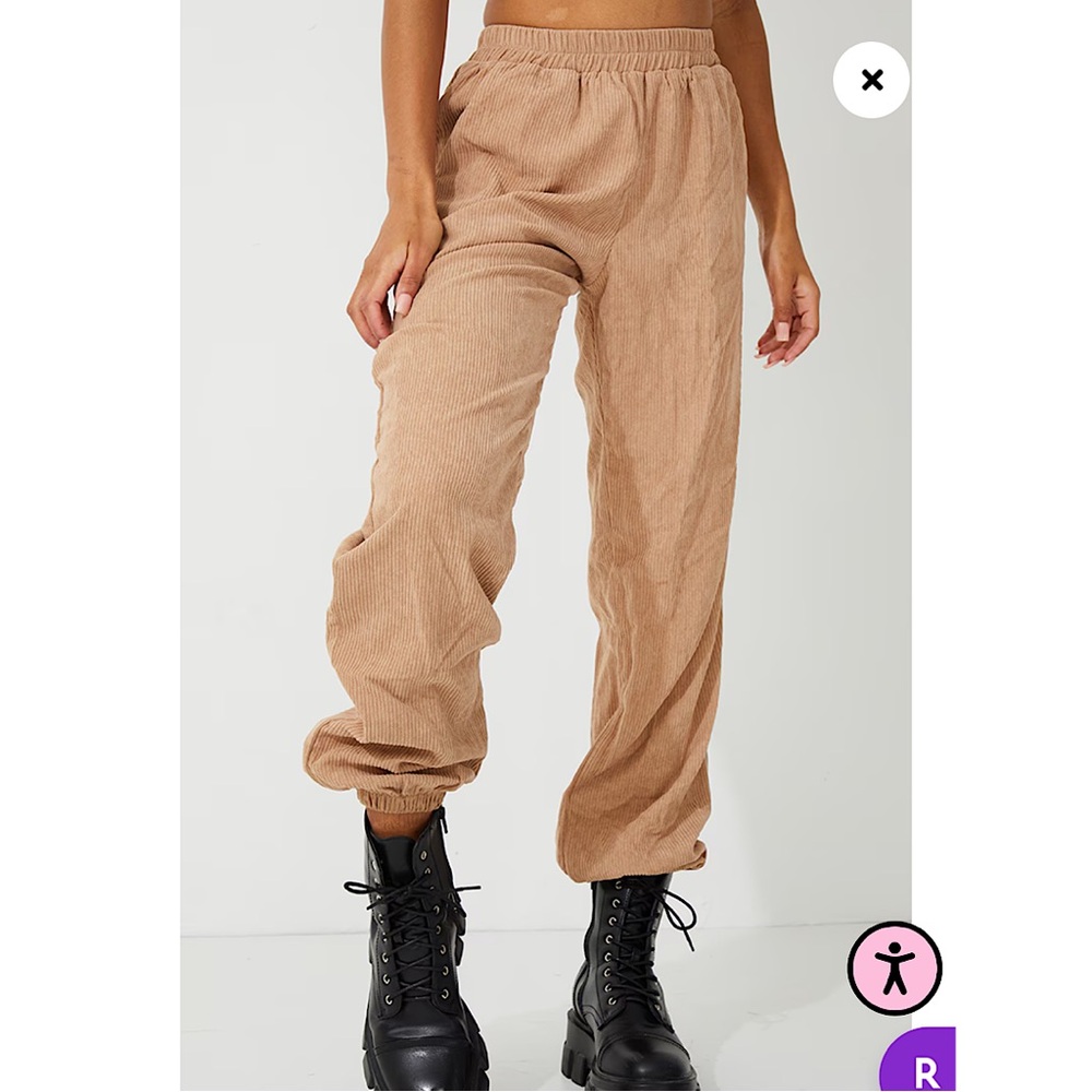 Sand Cord Joggers